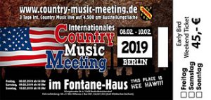 Country Music Meeting Earlybird Ticket